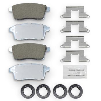 2011 Mazda CX-9 Disc Brake Pad Rear NRS Brakes NC1259 image 1 of 1