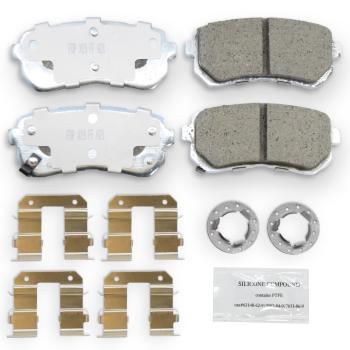 2013 Hyundai Tucson Disc Brake Pad Rear NRS Brakes NC1398 image 1 of 1