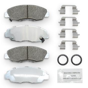 2002 Honda Civic Disc Brake Pad Front NRS Brakes NC465A image 1 of 1