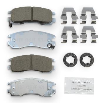 2002 Oldsmobile Alero Disc Brake Pad Rear NRS Brakes NC698 image 1 of 1