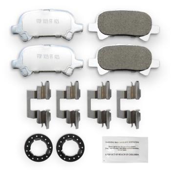 2003 Toyota Avalon Disc Brake Pad Rear NRS Brakes NC828 image 1 of 1