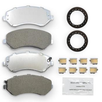 2006 Dodge Caravan Disc Brake Pad Front NRS Brakes NC856 image 1 of 1