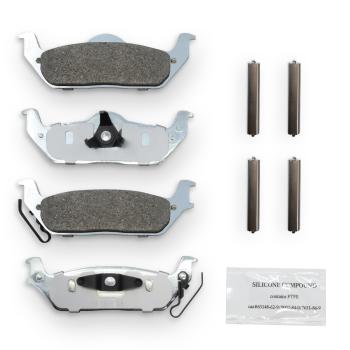 2007 Lincoln Mark LT Disc Brake Pad Rear NRS Brakes NS1012 image 1 of 1