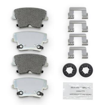 2009 Chrysler 300 Disc Brake Pad Rear NRS Brakes NS1057A image 1 of 1
