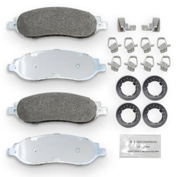 2005 Ford F-250 Super Duty Disc Brake Pad Rear NRS Brakes NS1068 image 1 of 1