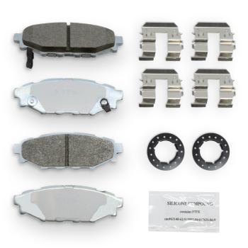 2011 Subaru Legacy Disc Brake Pad Rear NRS Brakes NS1114 image 1 of 1