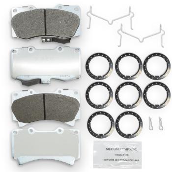 2010 Hummer H3T Disc Brake Pad Front NRS Brakes NS1119 image 1 of 1