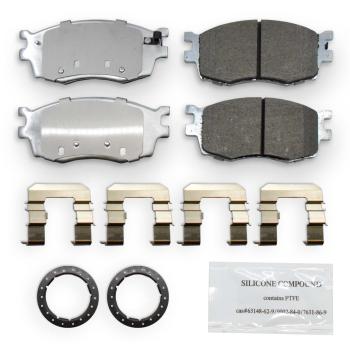 2006 Kia Rio Disc Brake Pad Front NRS Brakes NS1156 image 1 of 1