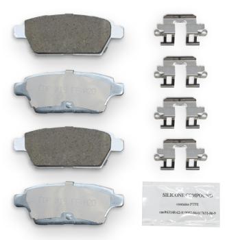 2011 Ford Fusion Disc Brake Pad Rear NRS Brakes NS1161 image 1 of 1