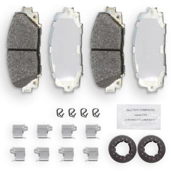 2012 Toyota Yaris Disc Brake Pad Front NRS Brakes NS1184A image 1 of 1