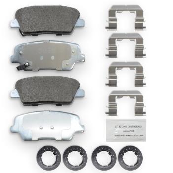 2015 Kia Sedona Disc Brake Pad Rear NRS Brakes NS1284 image 1 of 1