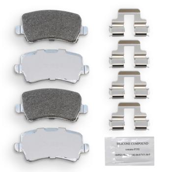 2013 Land Rover Range Rover Evoque Disc Brake Pad Rear NRS Brakes NS1307 image 1 of 1
