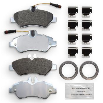2010 Freightliner Sprinter 2500 Disc Brake Pad Rear NRS Brakes NS1317 image 1 of 1