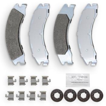 2008 Ford E-250 Disc Brake Pad Rear NRS Brakes NS1329 image 1 of 1