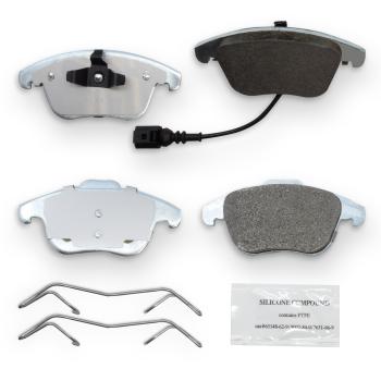 2015 Volkswagen Passat Disc Brake Pad Front NRS Brakes NS1375 image 1 of 1
