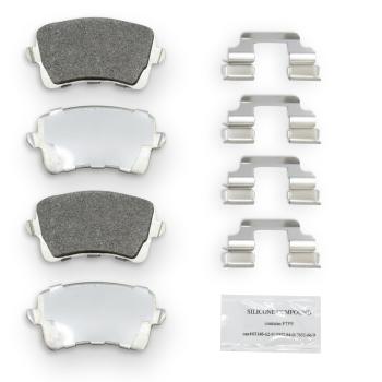 2014 Audi RS5 Disc Brake Pad Rear NRS Brakes NS1386 image 1 of 1
