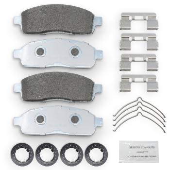 2007 Lincoln Mark LT Disc Brake Pad Front NRS Brakes NS1392 image 1 of 1