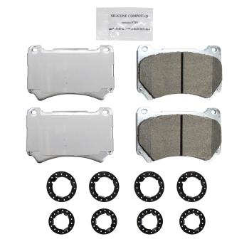 2012 Hyundai Genesis Disc Brake Pad Front NRS Brakes NS1396 image 1 of 1