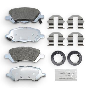 2012 Toyota Venza Disc Brake Pad Rear NRS Brakes NS1402 image 1 of 1