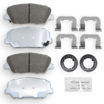 2015 Hyundai Genesis Coupe Disc Brake Pad Front NRS Brakes NS1413 image 1 of 1