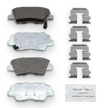 2008 Kia Amanti Disc Brake Pad Rear NRS Brakes NS1445 image 1 of 1
