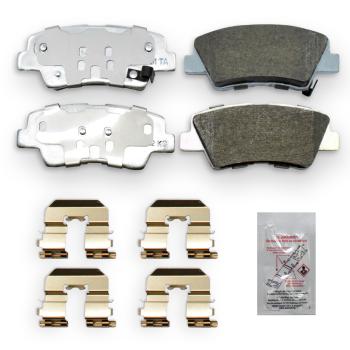 2010 Hyundai Azera Disc Brake Pad Rear NRS Brakes NS1446 image 1 of 1