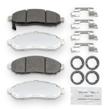 2013 Nissan Leaf Disc Brake Pad Front NRS Brakes NS1548 image 1 of 1
