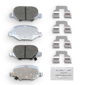 2013 Fiat 500 Disc Brake Pad Rear NRS Brakes NS1569 image 1 of 1