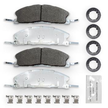 2015 Ford Police Interceptor Sedan Disc Brake Pad Front NRS Brakes NS1611A image 1 of 1