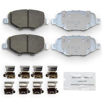 2018 Lincoln MKT Disc Brake Pad Rear NRS Brakes NS1612 image 1 of 1