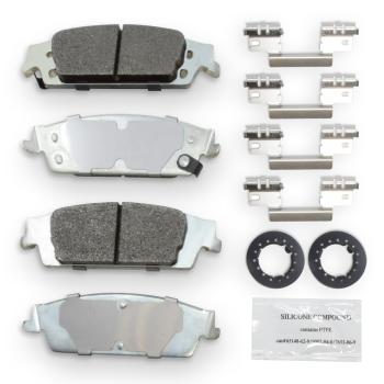 2018 Cadillac Escalade ESV Disc Brake Pad Rear NRS Brakes NS1707 image 1 of 1