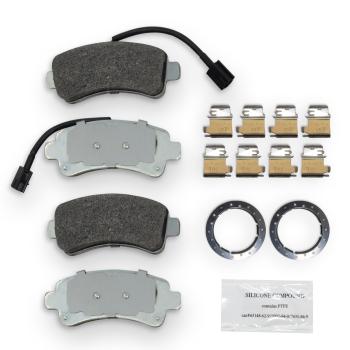 2018 Ram ProMaster 1500 Disc Brake Pad Rear NRS Brakes NS1746 image 1 of 1