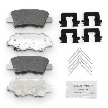 2019 Kia Niro EV Disc Brake Pad Rear NRS Brakes NS1813 image 1 of 1
