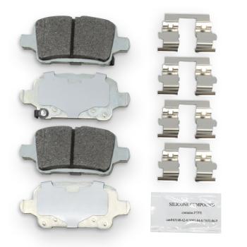 2019 Chevrolet Bolt EV Disc Brake Pad Rear NRS Brakes NS1857 image 1 of 1