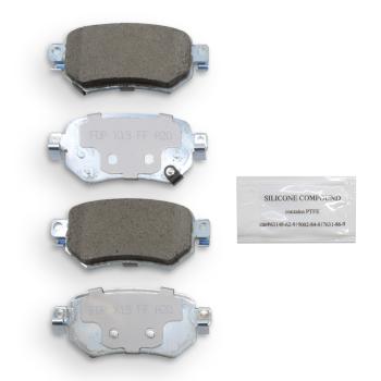 2019 Mazda 6 Disc Brake Pad Rear NRS Brakes NS1874 image 1 of 1