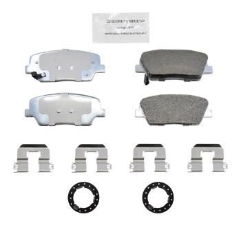 2017 Hyundai Santa Fe XL Disc Brake Pad Rear NRS Brakes NS1916 image 1 of 1