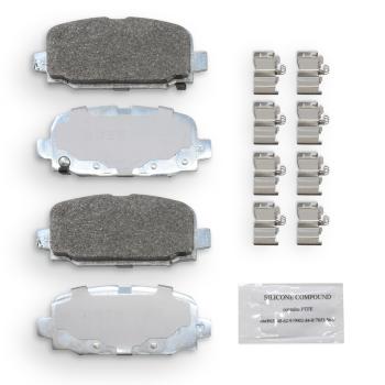 2018 Jeep Compass Disc Brake Pad Rear NRS Brakes NS2081 image 1 of 1