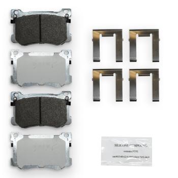 2017 Genesis G80 Disc Brake Pad Front NRS Brakes NS2101 image 1 of 1