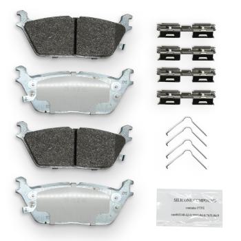 2023 Jeep Wagoneer L Disc Brake Pad Rear NRS Brakes NS2169 image 1 of 1