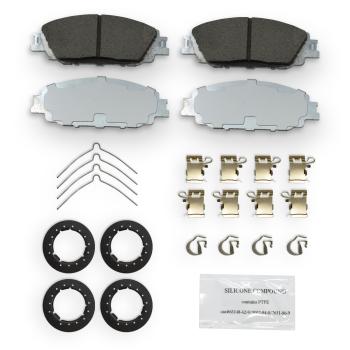 2021 Toyota Corolla Disc Brake Pad Front NRS Brakes NS2176 image 1 of 1