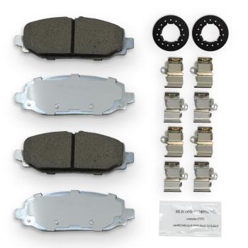 2019 Jeep Wrangler Disc Brake Pad Rear NRS Brakes NS2186 image 1 of 1