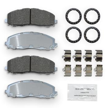 2019 Jeep Wrangler Disc Brake Pad Front NRS Brakes NS2187 image 1 of 1