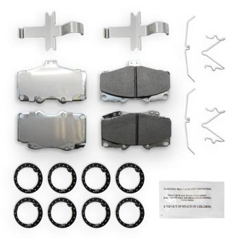 2008 Toyota Hilux Disc Brake Pad Front NRS Brakes NS436 image 1 of 1