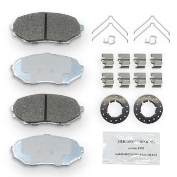 1992 Mazda Miata Disc Brake Pad Front NRS Brakes NS525 image 1 of 1