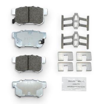 1994 Acura Legend Disc Brake Pad Rear NRS Brakes NS536 image 1 of 1