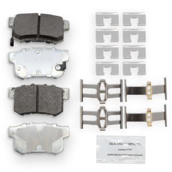2006 Acura TSX Disc Brake Pad Rear NRS Brakes NS537 image 1 of 1