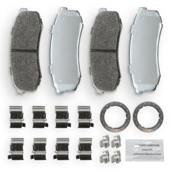 2017 Lexus GX460 Disc Brake Pad Rear NRS Brakes NS606 image 1 of 1