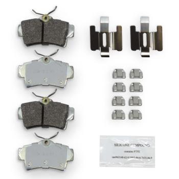 1995 Ford Mustang Disc Brake Pad Rear NRS Brakes NS627 image 1 of 1