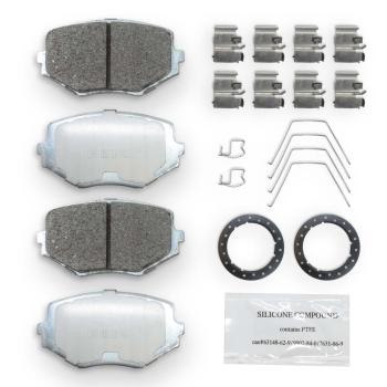 1994 Mazda Miata Disc Brake Pad Front NRS Brakes NS635 image 1 of 1