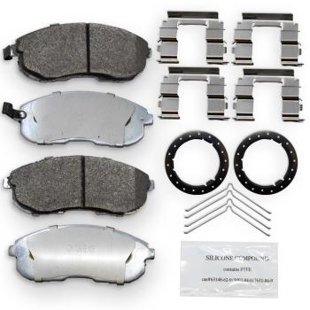 1996 Nissan Maxima Disc Brake Pad Front NRS Brakes NS653 image 1 of 1